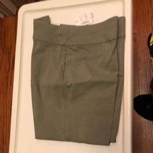 NWT- Light green Capri